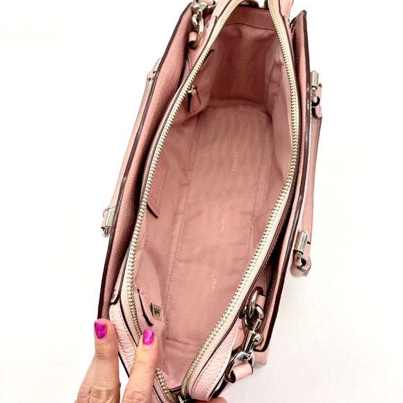 Coach Drew Satchel in Blossom Pink - Picture 7 of 14